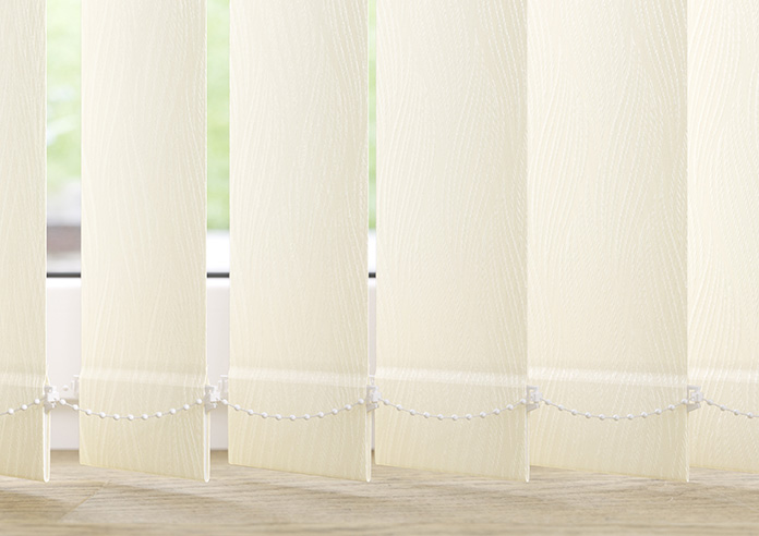 Burlington, Cream - Vertical Blind Slats - Image 3